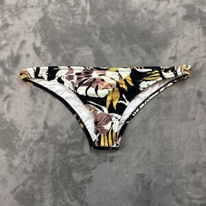 Rhythm Bikini Bottom Womens XL Leaf Floral Swim Swimwear Bathing Suit